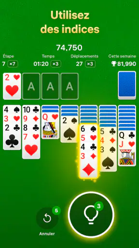 Solitaire : Jeux de cartes screenshot