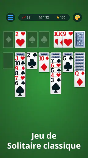 Solitaire Klondike - Français screenshot
