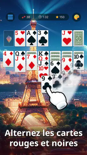 Solitaire Klondike - Français screenshot
