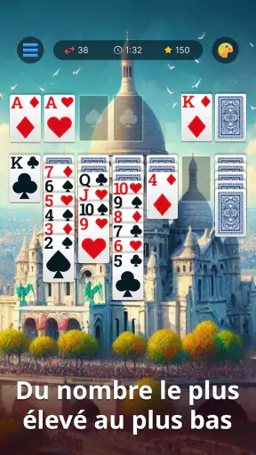 Solitaire Klondike - Français screenshot