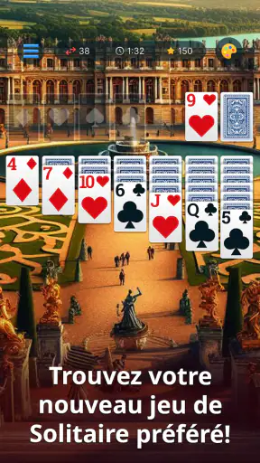 Solitaire Klondike - Français screenshot