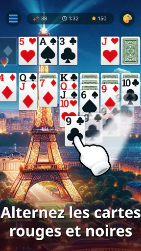 Solitaire Klondike - Français screenshot
