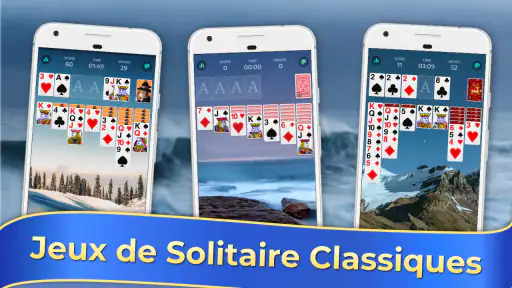 Solitaire pour Aînés screenshot
