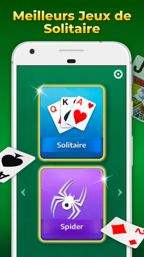 Solitaire pour Aînés screenshot