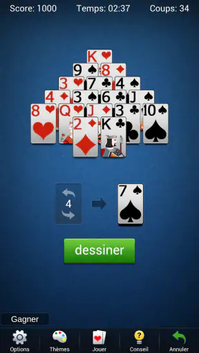Solitaire Pyramide Classique screenshot