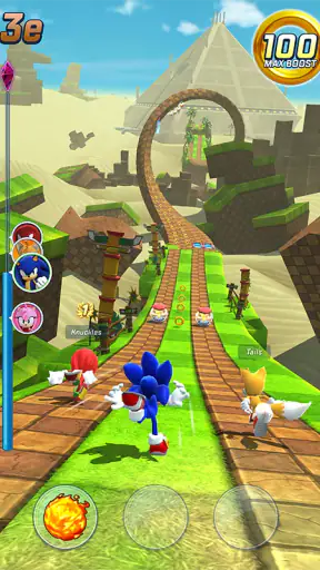 Sonic Forces: Jeu de course screenshot