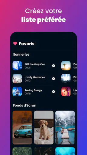Sonnerie de téléphone musique screenshot