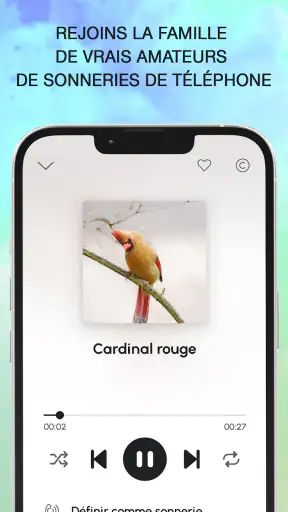 Sonneries Chants D'oiseaux screenshot