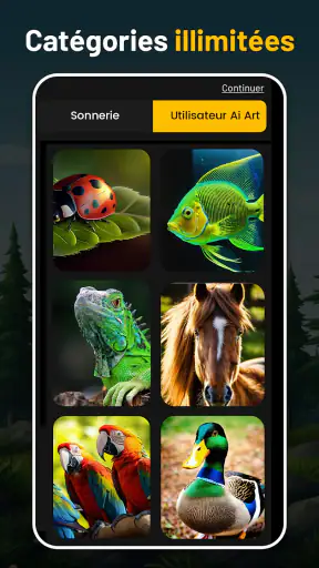 Sonneries d'animaux screenshot