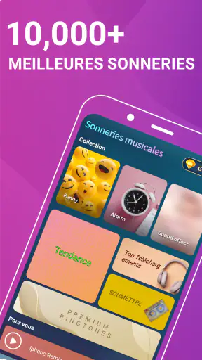 Sonneries de téléphone musique screenshot