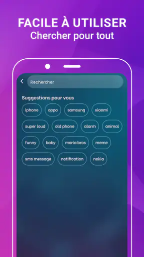 Sonneries de téléphone musique screenshot