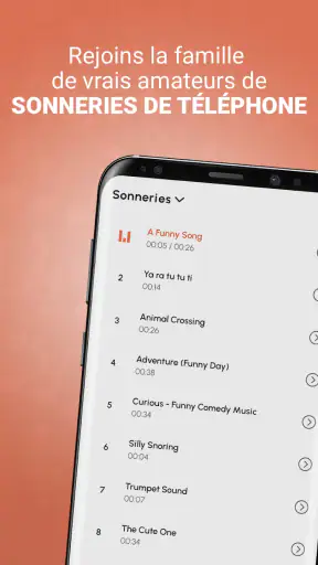 Sonneries sms drôles screenshot