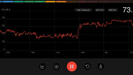 Sonomètre : dB et SPL mètre screenshot