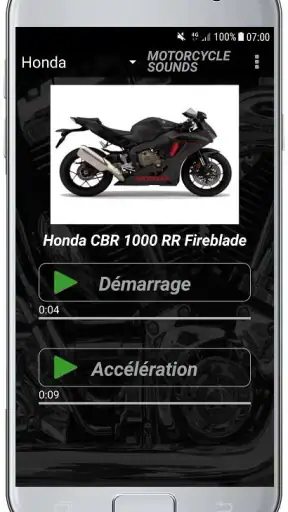 SONS DE MOTO screenshot