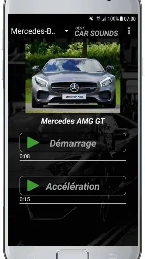 SONS DE VOITURE screenshot