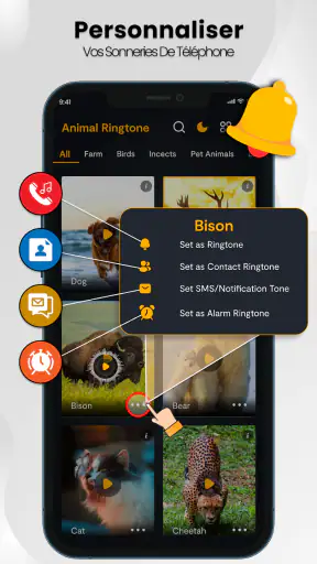 Sons et Sonneries D'animaux screenshot