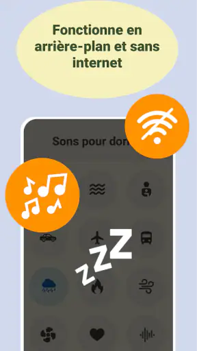 Sons pour le sommeil de bébé screenshot