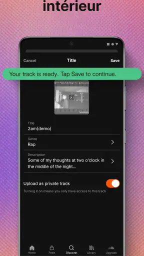 SoundCloud: Musique, Playlists screenshot