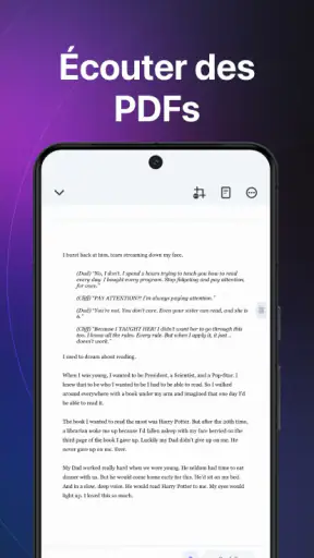Speechify : Lecteur Vocal IA screenshot