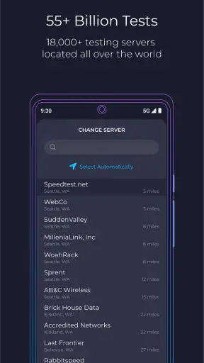 Speedtest par Ookla screenshot