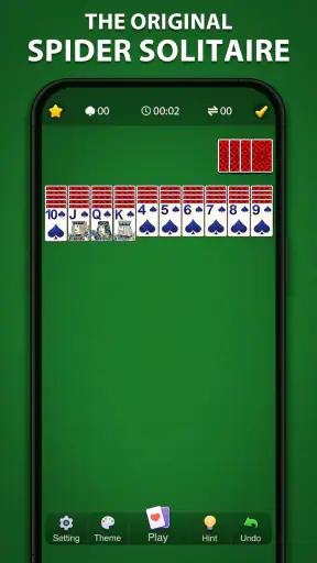 Spider Solitaire screenshot