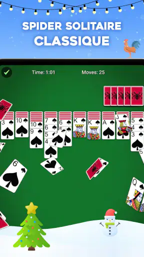 Spider Solitaire: Jeu de carte screenshot