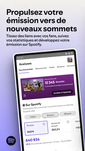 Spotify for Creators screenshot