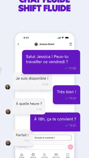 Staffme : intérim & freelance screenshot