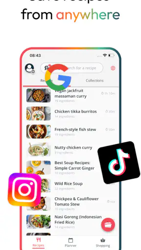 Stashcook : livre de recettes screenshot