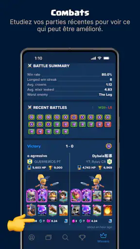 Stats Royale pour Clash Royale screenshot