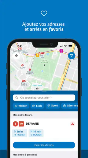 STIB-MIVB screenshot
