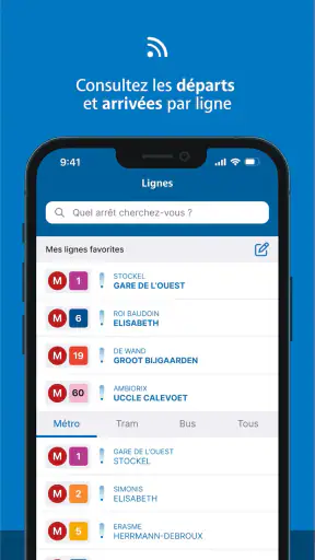 STIB-MIVB screenshot
