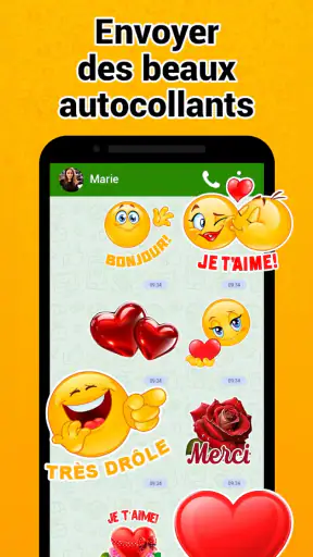 Stickers et emoji - WASticker screenshot