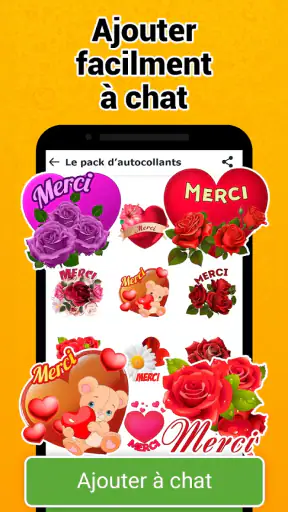 Stickers et emoji - WASticker screenshot