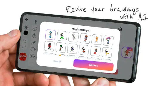 Stickman: dessiner l'animation screenshot