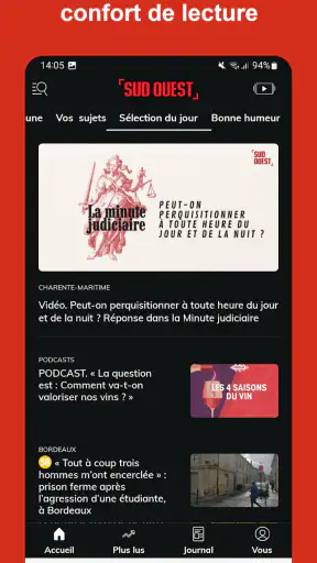 Sud Ouest, l’info en continu screenshot