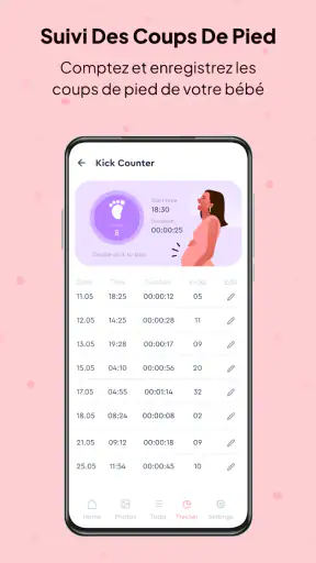 Suivi de grossesse, maternité screenshot