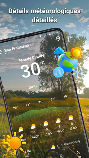 Suivi météo en direct screenshot