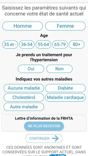 suiviHTA screenshot