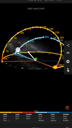 Sun Surveyor (Soleil & Lune) screenshot
