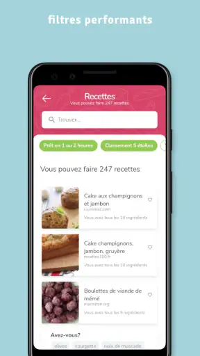 Supercook Trouveur de recette screenshot