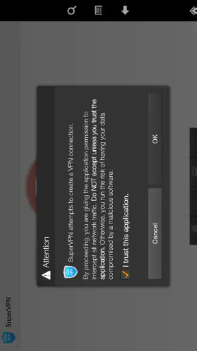 SuperVPN Pro screenshot