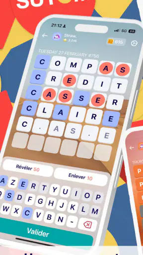 Sutom - Puzzle de mots du jour screenshot