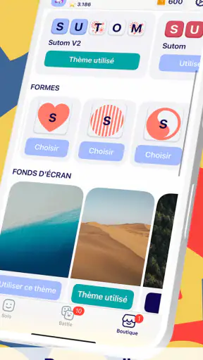 Sutom - Puzzle de mots du jour screenshot