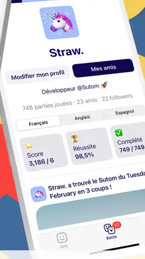 Sutom - Puzzle de mots du jour screenshot