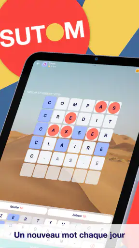 Sutom - Puzzle de mots du jour screenshot