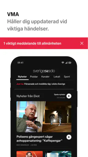 Sveriges Radio Play screenshot