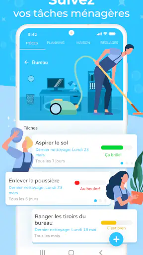 Sweepy: Planning de ménage screenshot