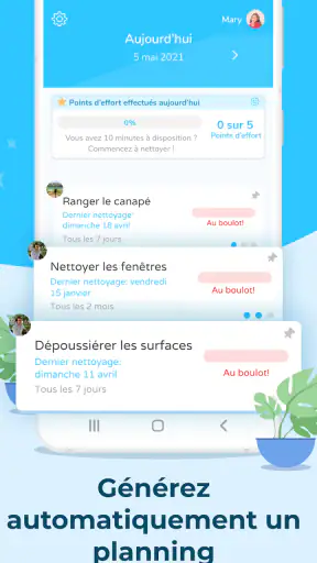 Sweepy: Planning de ménage screenshot