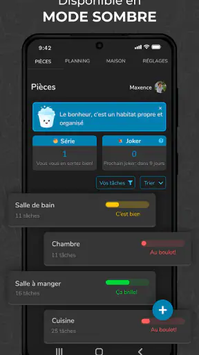 Sweepy: Planning de ménage screenshot